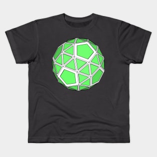 gmtrx lawal  snub dodecahedron Kids T-Shirt